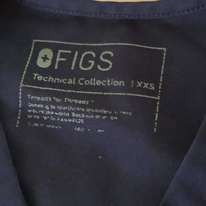 Figs XXS Scrub Set - Navy